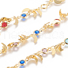 Brass Handmade Beaded Chains CHC-I031-13G-4