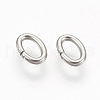 Tarnish Resistant 304 Stainless Steel Jump Rings Jewelry Findings X-STAS-L215-11P-2
