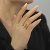 Fashionable 304 Stainless Steel Finger Rings for Women FS-WG5976D-07-1