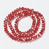 Electroplate Glass Beads Strands EGLA-A034-T2mm-K12-2