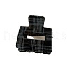Korean Plaid Velvet Clip PW-WGD4141-07-1