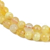 Natural Fire Crackle Agate Bead Strands G-K166-07F-6mm-07-7