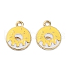 Alloy Enamel Pendants ENAM-CJC0006-40C-2