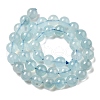 Natural Aquamarine Beads Strands G-I349-A01-01E-2