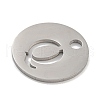 Non-Tarnish 304 Stainless Steel Pendants STAS-F233-M-P01-A-Q-2