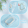 AHADERMAKER 240Pcs 8 Styles PVC Zip Lock Bags ABAG-GA0001-28-4