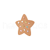 Star Wall Mounted Brooch Jewelry Display Cork Tray AJEW-WH0433-01F-7