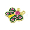 Alloy Enamel Pendants ENAM-Z015-05G-03-2