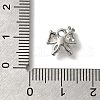 Rack Plating Brass Micro Pave Cubic Zirconia Charms KK-M014-02C-P-3