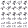 SUNNYCLUE 2 Styles Tibetan style Alloy Pendants PALLOY-SC0012-66-1
