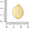 Brass Enamel Pendants KK-U068-11A-02G-3