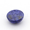 Dyed Natural Dome/Half Round Lapis Lazuli Cabochons G-A136-C03-12mm-2