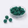 Pave Disco Ball Beads RB-Q195-8mm-205-1
