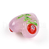 Handmade Bumpy Millefiori Glass Beads LAMP-N024-42D-2