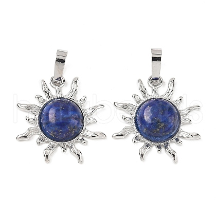 Natural Dyed Lapis Lazuli Pendants G-F786-08P-28-1