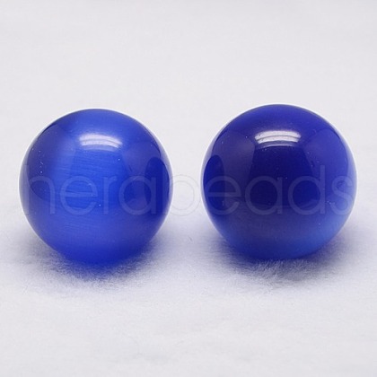 Cat Eye Sphere Ball Display Decoration DJEW-D031-40mm-03-1