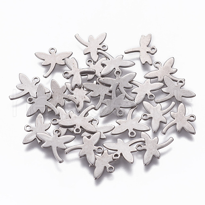 201 Stainless Steel Charms STAS-L234-064P-1