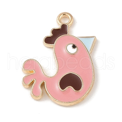 Alloy Enamel Pendants ENAM-Z010-12B-KCG-1