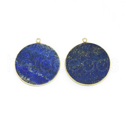 Natural Lapis Lazuli Pendants G-E526-10B-1