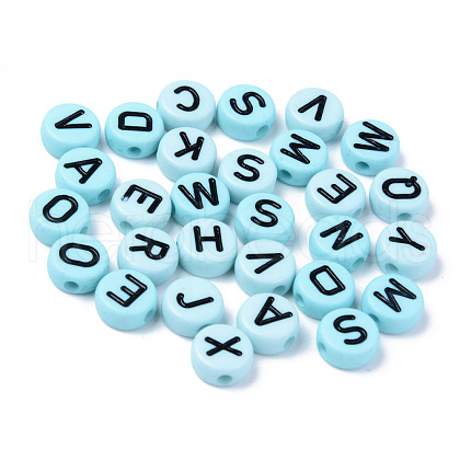 Opaque Acrylic Beads X-MACR-S273-50E-1