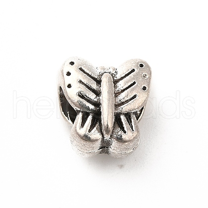 Tibetan Style Alloy European Beads PALLOY-P293-138AS-1