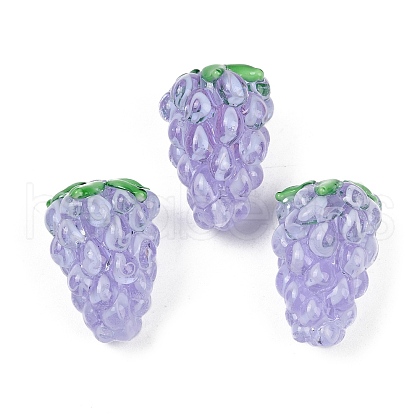 Handmade Lampwork Enamel Beads LAMP-U004-07G-1