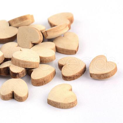 Unfinished Wood Beads WOOD-S664-04-1