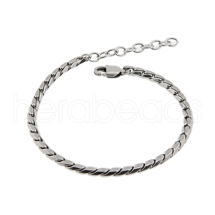 Fashionable Stainless Steel Chain Bracelets PW-WGD1056-02-1