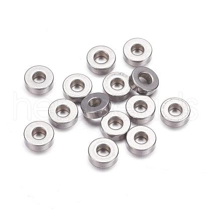Tarnish Resistant 304 Stainless Steel Spacer Beads STAS-F117-50P-1