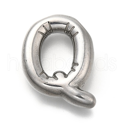 304 Stainless Steel Pendants STAS-S166-01P-17-1