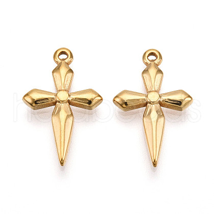 304 Stainless Steel Pendants STAS-N109-110G-1