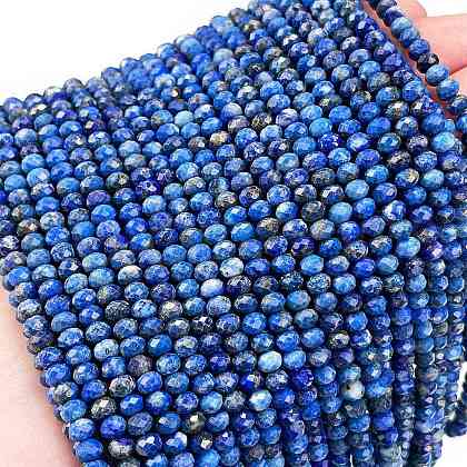 Natural Lapis Lazuli Beads Strands G-L587-B04-02-1