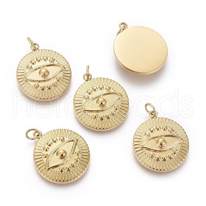 Ion Plating(IP) 316 Surgical Stainless Steel Pendants X-STAS-F256-003G-1
