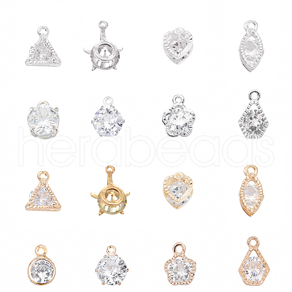 Alloy Pendants ZIRC-PH0002-21-1