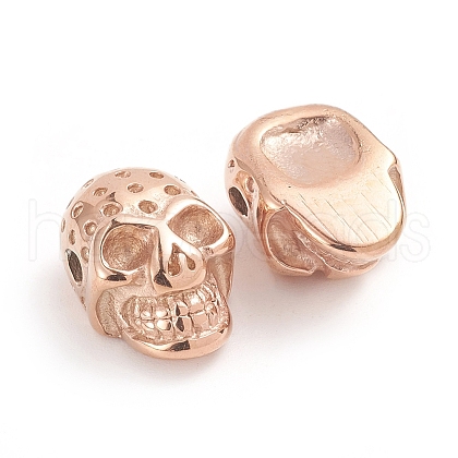 Halloween 304 Stainless Steel Beads STAS-F237-10RG-1