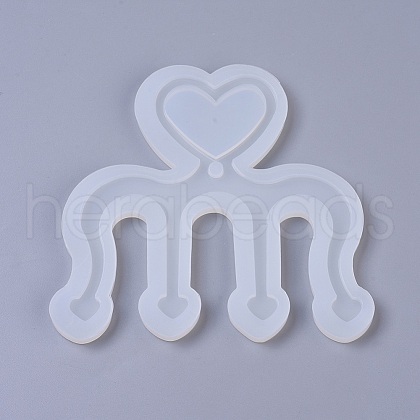 Music Book Clip Food Grade Silicone Molds DIY-WH0146-45F-1
