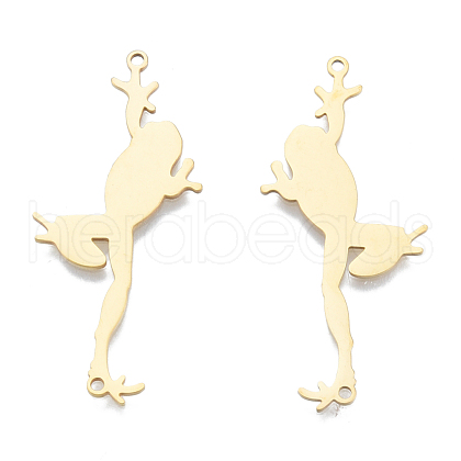 201 Stainless Steel Connector Charms STAS-N090-LA946-2-1