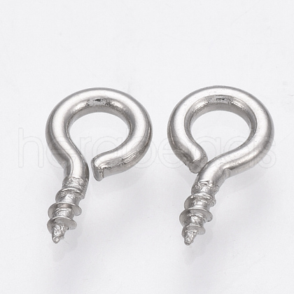 304 Stainless Steel Screw Eye Pin Peg Bails STAS-Q224-03B-1