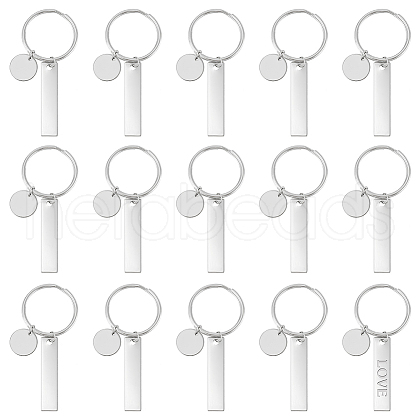 304 Stainless Steel Keychain KEYC-UN00007-1