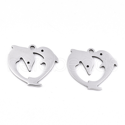 Non-Tarnish 201 Stainless Steel Charms STAS-S081-081-1