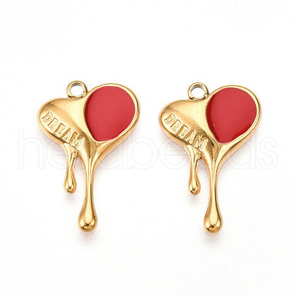 304 Stainless Steel Pendants STAS-N108-12G-1