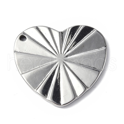 Non-Tarnish 304 Stainless Steel Pendants STAS-B034-03P-1