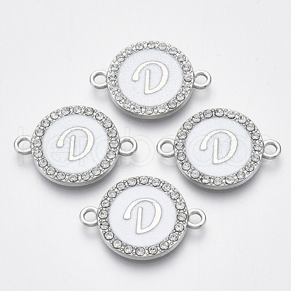 Alloy Enamel Links Connectors ENAM-TAC0003-01S-04D-1