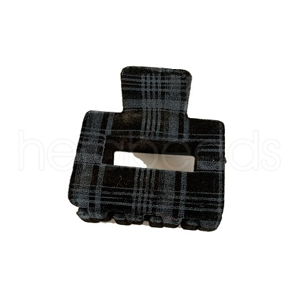 Korean Plaid Velvet Clip PW-WGD4141-07-1