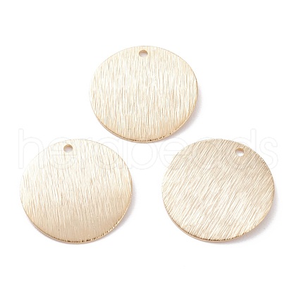 Brass Charms KK-Y003-07C-G-1