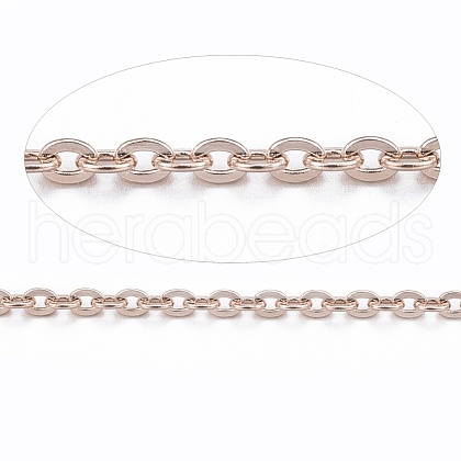 Ion Plating(IP) 304 Stainless Steel Cable Chains CHS-E004-01RG-1