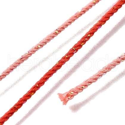25M Segment Dyed Cotton Twisted String Cord OCOR-F016-02-1