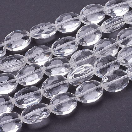 Glass Bead Strands GLAA-R196-16x12mm-01-1