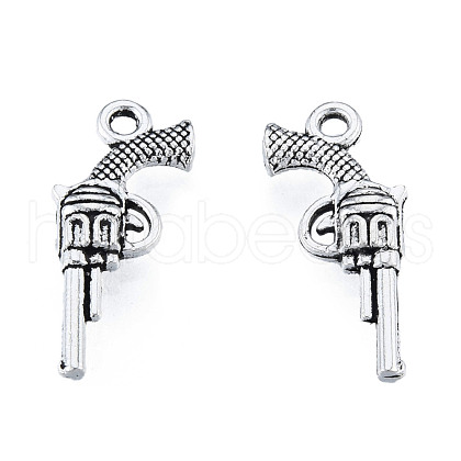 Tibetan Style Alloy Pendants TIBEP-N012-03-1