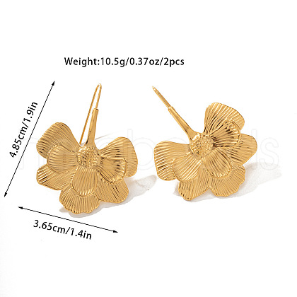 304 Stainless Steel Dangle Earrings FS-WG1A0AA-05-1